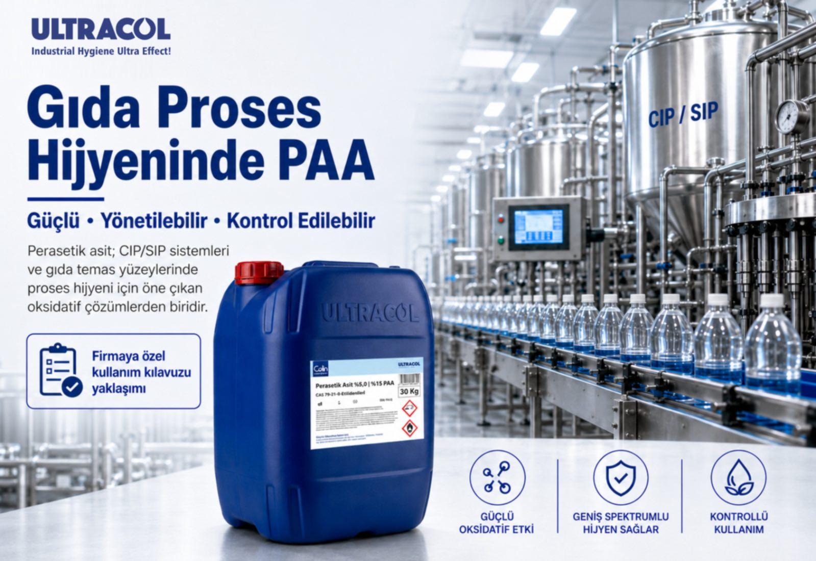 Gıda ve İçecek Tesislerinde Proses Hijyeninin Gold Standardı: Peraseti...